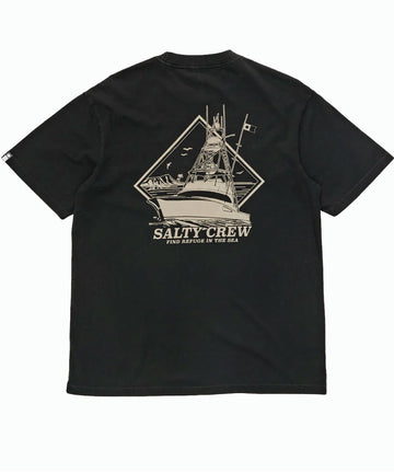 Salty Crew Viking Vintage SS Tee - Black
